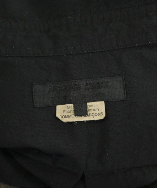 COMME des GARCONS HOMME DEUX（コムデギャルソンオムドゥ）カジュアルシャツ 黒 サイズ:M メンズ/2200660267364