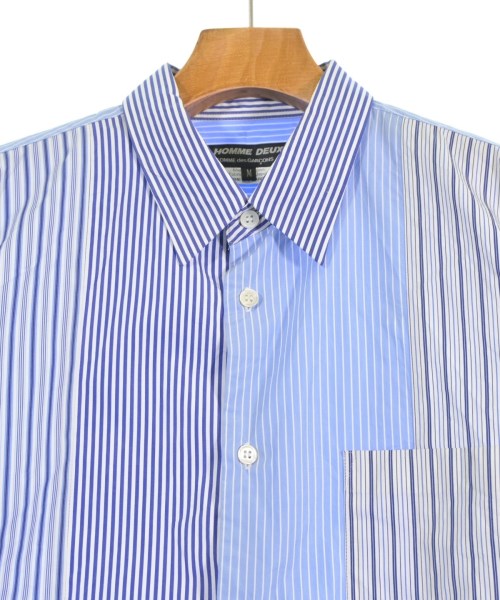 COMME des GARCONS HOMME DEUX（コムデギャルソンオムドゥ）カジュアルシャツ 青 サイズ:M メンズ/2200652643145
