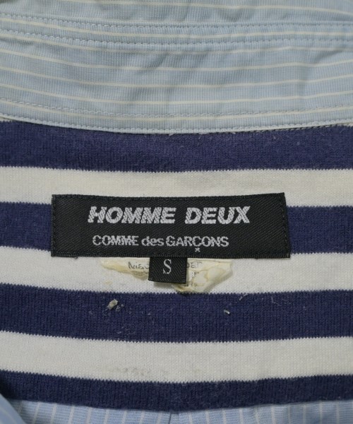 COMME des GARCONS HOMME DEUX（コムデギャルソンオムドゥ）カジュアルシャツ 青 サイズ:S メンズ/2200652643169