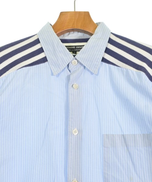 COMME des GARCONS HOMME DEUX（コムデギャルソンオムドゥ）カジュアルシャツ 青 サイズ:S メンズ/2200652643169