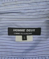 COMME des GARCONS HOMME DEUX（コムデギャルソンオムドゥ）カジュアルシャツ 青 サイズ:S メンズ/2200652643176