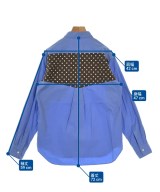 COMME des GARCONS HOMME DEUX（コムデギャルソンオムドゥ）カジュアルシャツ 青 サイズ:S メンズ/2200662180180