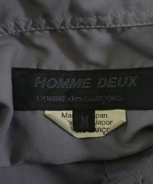 COMME des GARCONS HOMME DEUX（コムデギャルソンオムドゥ）カジュアルシャツ グレー サイズ:M メンズ/2200712089029