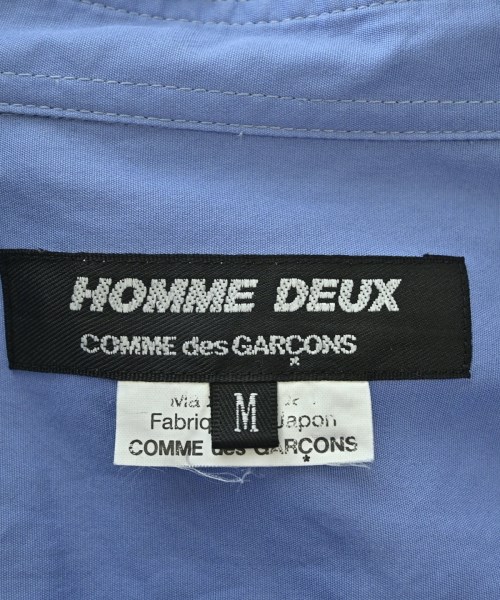 COMME des GARCONS HOMME DEUX（コムデギャルソンオムドゥ）カジュアルシャツ 青 サイズ:M メンズ/2200712428040