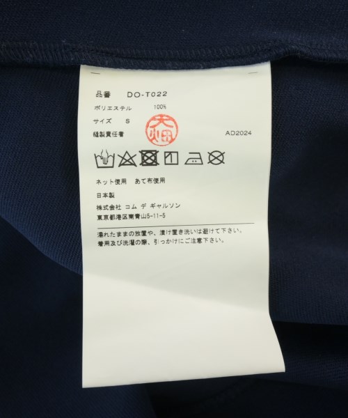 COMME des GARCONS HOMME DEUX（コムデギャルソンオムドゥ）Tシャツ・カットソー 紺 サイズ:S メンズ/2200712535045