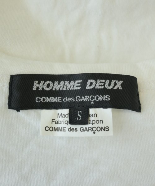 COMME des GARCONS HOMME DEUX（コムデギャルソンオムドゥ）Tシャツ・カットソー 白 サイズ:S メンズ/2200712560016