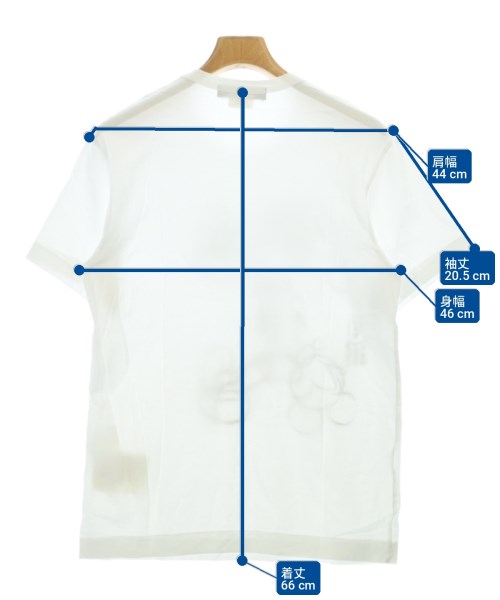 COMME des GARCONS HOMME DEUX（コムデギャルソンオムドゥ）Tシャツ・カットソー 白 サイズ:S メンズ/2200712560016
