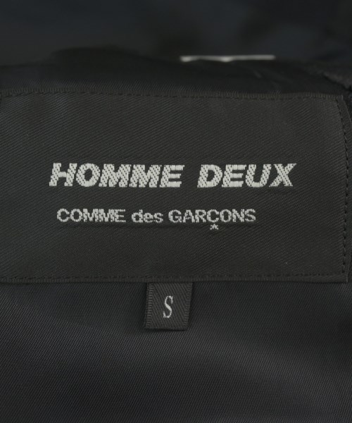 COMME des GARCONS HOMME DEUX（コムデギャルソンオムドゥ）カジュアルジャケット 黒 サイズ:S メンズ/2200712604062