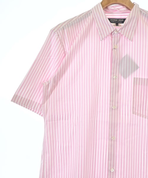 COMME des GARCONS HOMME DEUX（コムデギャルソンオムドゥ）カジュアルシャツ ピンク サイズ:L メンズ/2200713194081
