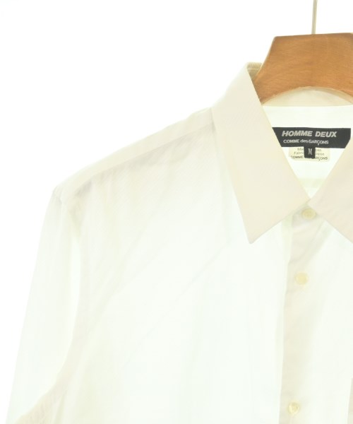 COMME des GARCONS HOMME DEUX（コムデギャルソンオムドゥ）カジュアルシャツ 白 サイズ:M メンズ/2200696836046