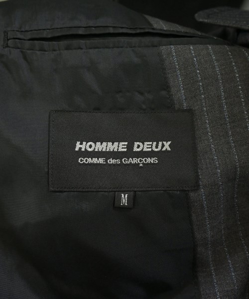 COMME des GARCONS HOMME DEUX（コムデギャルソンオムドゥ）テーラードジャケット グレー サイズ:M メンズ/2200713624021