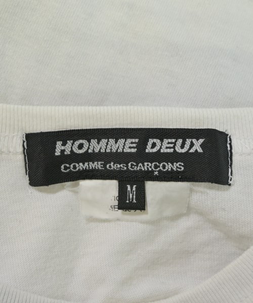 COMME des GARCONS HOMME DEUX（コムデギャルソンオムドゥ）Tシャツ・カットソー 白 サイズ:M メンズ/2200713842029