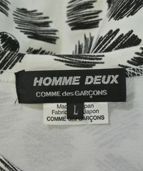 COMME des GARCONS HOMME DEUX（コムデギャルソンオムドゥ）Tシャツ・カットソー 白 サイズ:L メンズ/2200714157023