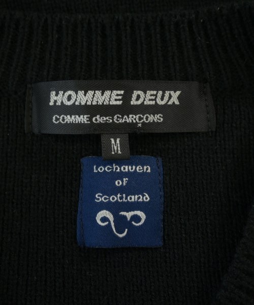 COMME des GARCONS HOMME DEUX（コムデギャルソンオムドゥ）ニット・セーター 黒 サイズ:M メンズ/2200707295107