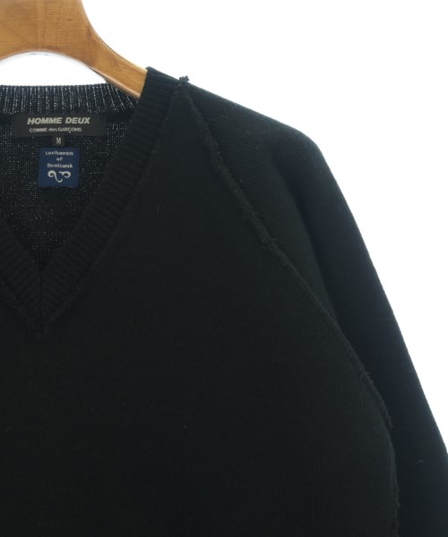 COMME des GARCONS HOMME DEUX（コムデギャルソンオムドゥ）ニット・セーター 黒 サイズ:M メンズ/2200707295107