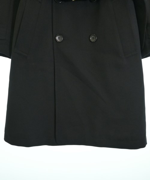 COMME des GARCONS HOMME DEUX（コムデギャルソンオムドゥ）チェスターコート 黒 サイズ:XS メンズ/2200714323015