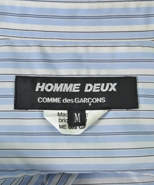 COMME des GARCONS HOMME DEUX（コムデギャルソンオムドゥ）カジュアルシャツ 青 サイズ:M メンズ/2200715274026