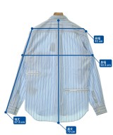 COMME des GARCONS HOMME DEUX（コムデギャルソンオムドゥ）カジュアルシャツ 青 サイズ:M メンズ/2200715274026