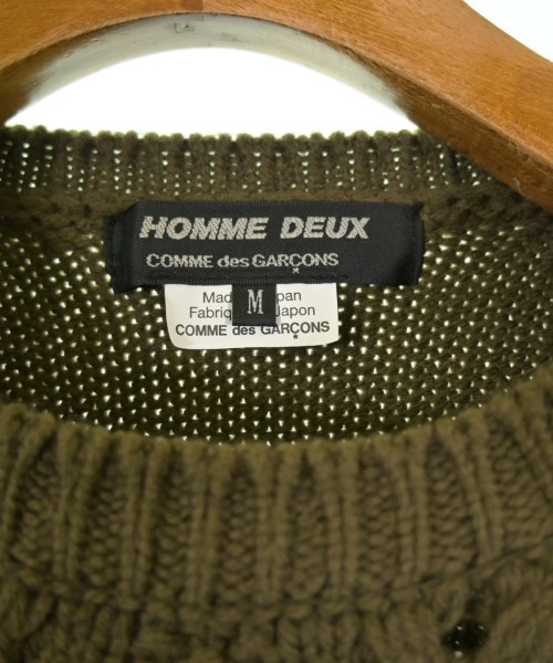 COMME des GARCONS HOMME DEUX（コムデギャルソンオムドゥ）ニット・セーター カーキ サイズ:M メンズ/2200715296066