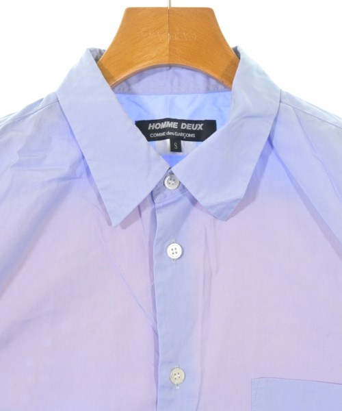 COMME des GARCONS HOMME DEUX（コムデギャルソンオムドゥ）カジュアルシャツ 青 サイズ:S メンズ/2200715296103