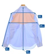 COMME des GARCONS HOMME DEUX（コムデギャルソンオムドゥ）カジュアルシャツ 青 サイズ:S メンズ/2200715296103