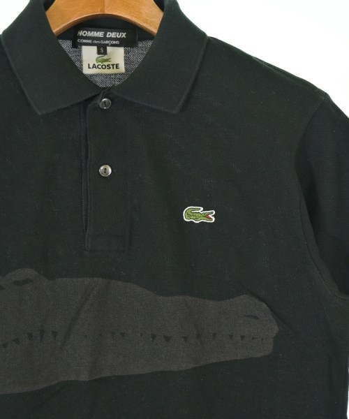 COMME des GARCONS HOMME DEUX（コムデギャルソンオムドゥ）ポロシャツ 黒 サイズ:S メンズ/2200712995122