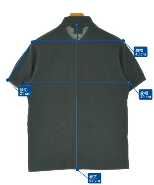 COMME des GARCONS HOMME DEUX（コムデギャルソンオムドゥ）ポロシャツ 黒 サイズ:S メンズ/2200712995122