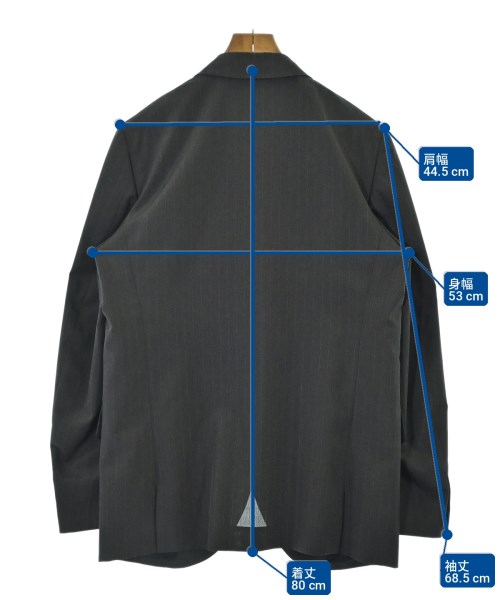 COMME des GARCONS HOMME DEUX（コムデギャルソンオムドゥ）カジュアルジャケット グレー サイズ:L メンズ/2200716073024