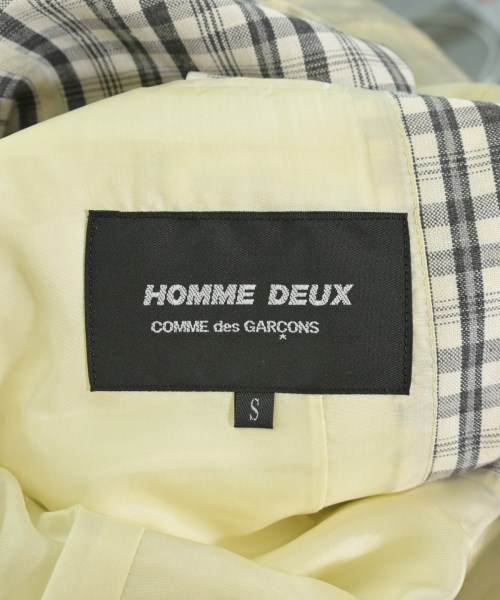 COMME des GARCONS HOMME DEUX（コムデギャルソンオムドゥ）カジュアルジャケット 白 サイズ:S メンズ/2200716322030