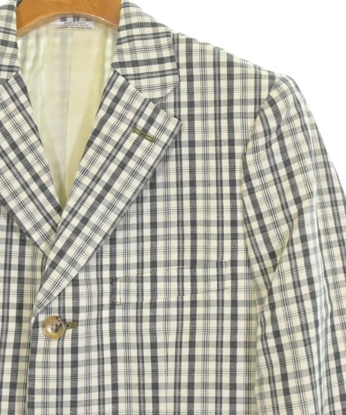 COMME des GARCONS HOMME DEUX（コムデギャルソンオムドゥ）カジュアルジャケット 白 サイズ:S メンズ/2200716322030
