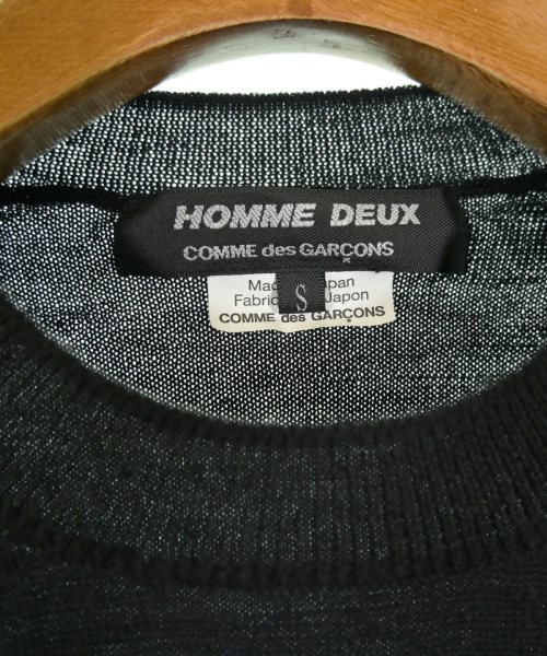 COMME des GARCONS HOMME DEUX（コムデギャルソンオムドゥ）ニット・セーター 黒 サイズ:S メンズ/2200716322160