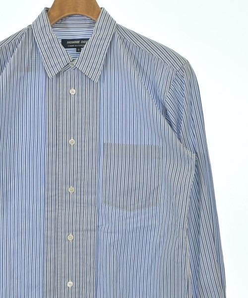 COMME des GARCONS HOMME DEUX（コムデギャルソンオムドゥ）カジュアルシャツ 青 サイズ:M メンズ/2200716322351