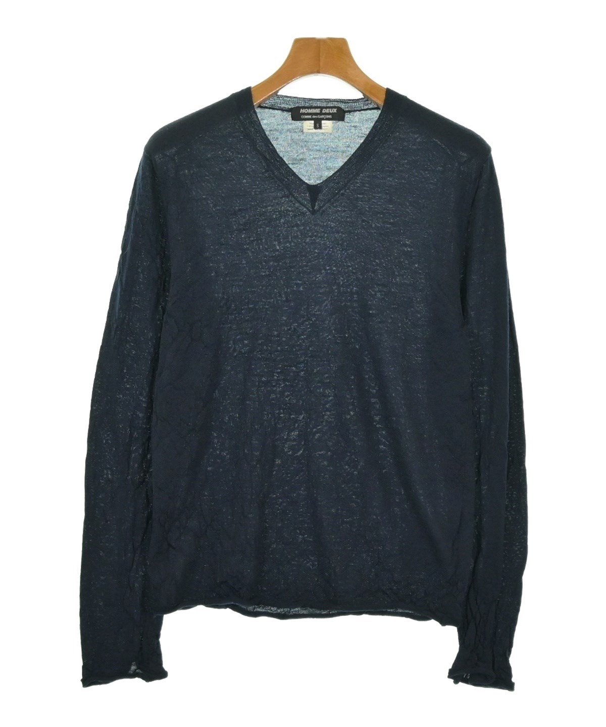 00s COMME des GARCONS HOMME リネンローゲージニット COMME des GARCONS HOMME DEUX（コムデギャルソンオムドゥ）ニット