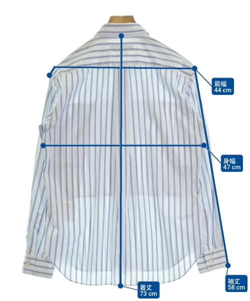 COMME des GARCONS HOMME DEUX（コムデギャルソンオムドゥ）カジュアルシャツ 白 サイズ:S メンズ/2200717026029