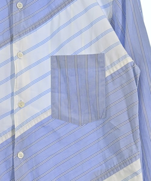 COMME des GARCONS HOMME DEUX（コムデギャルソンオムドゥ）カジュアルシャツ 青 サイズ:S メンズ/2200717026036