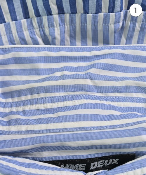 COMME des GARCONS HOMME DEUX（コムデギャルソンオムドゥ）カジュアルシャツ 青 サイズ:M メンズ/2200717128013
