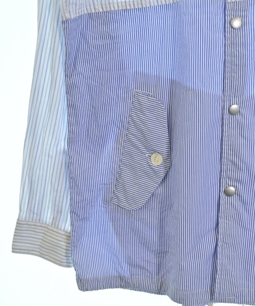 COMME des GARCONS HOMME DEUX（コムデギャルソンオムドゥ）カジュアルシャツ 青 サイズ:M メンズ/2200717128020