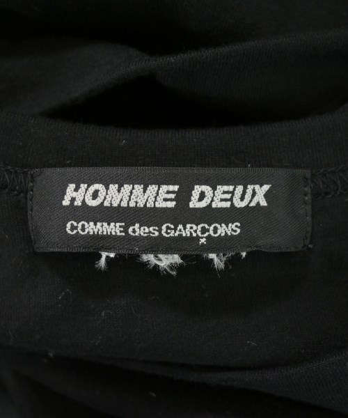 COMME des GARCONS HOMME DEUX（コムデギャルソンオムドゥ）Tシャツ・カットソー 黒 サイズ:-(XS位) メンズ/2200718170219