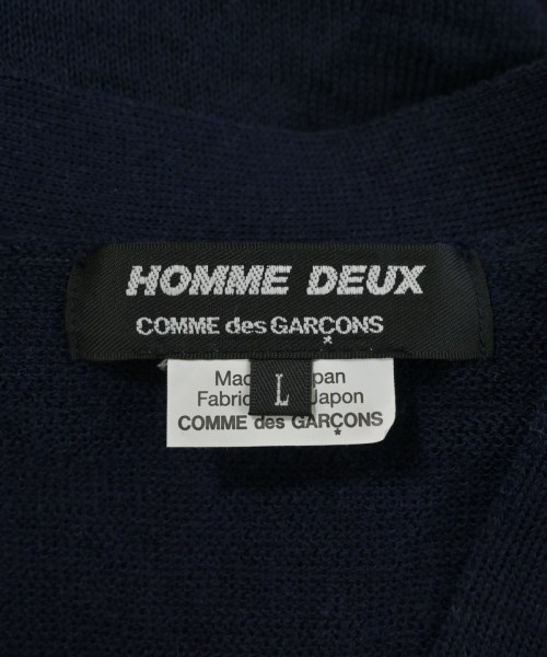 COMME des GARCONS HOMME DEUX（コムデギャルソンオムドゥ）カーディガン 紺 サイズ:L メンズ/2200715240045