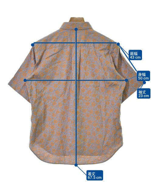 COMME des GARCONS HOMME DEUX（コムデギャルソンオムドゥ）カジュアルシャツ 紫 サイズ:XS メンズ/2200715310076