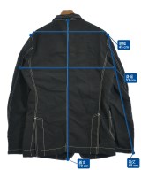 COMME des GARCONS HOMME DEUX（コムデギャルソンオムドゥ）ジャケット 黒 サイズ:L メンズ/2200719108013