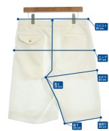 COMME des GARCONS HOMME DEUX（コムデギャルソンオムドゥ）ショートパンツ 白 サイズ:L メンズ/2200719220050