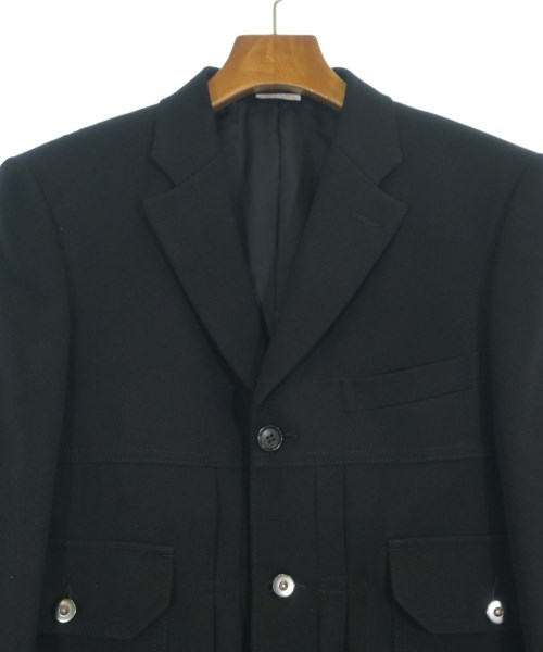 COMME des GARCONS HOMME DEUX（コムデギャルソンオムドゥ）カジュアルジャケット 黒 サイズ:S メンズ/2200719277016