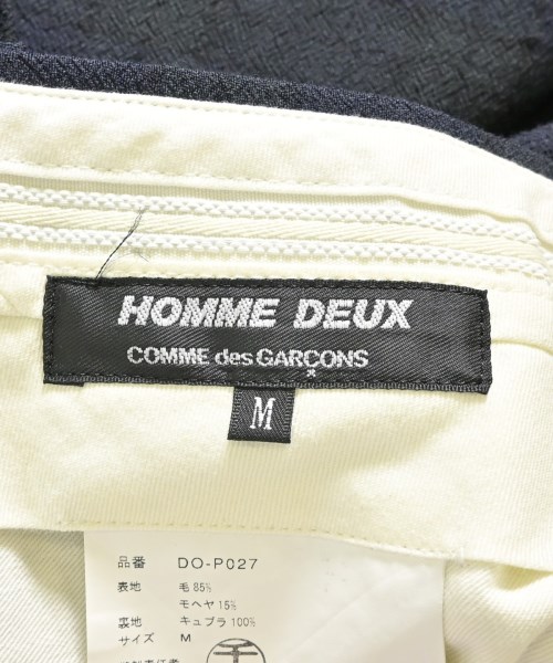 COMME des GARCONS HOMME DEUX（コムデギャルソンオムドゥ）スラックス 紺 サイズ:M メンズ/2200719540189