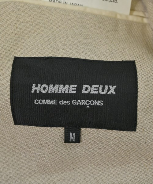 COMME des GARCONS HOMME DEUX（コムデギャルソンオムドゥ）カジュアルジャケット ベージュ サイズ:M メンズ/2200632961092