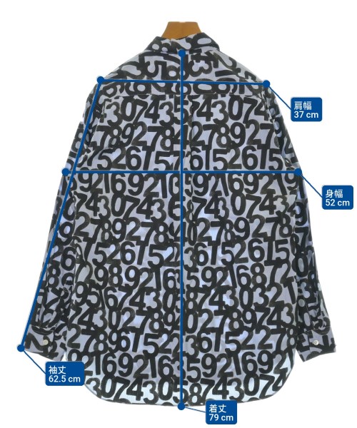 COMME des GARCONS HOMME DEUX（コムデギャルソンオムドゥ）カジュアルシャツ その他（柄物・カラフル） サイズ:L メンズ/2200645589023