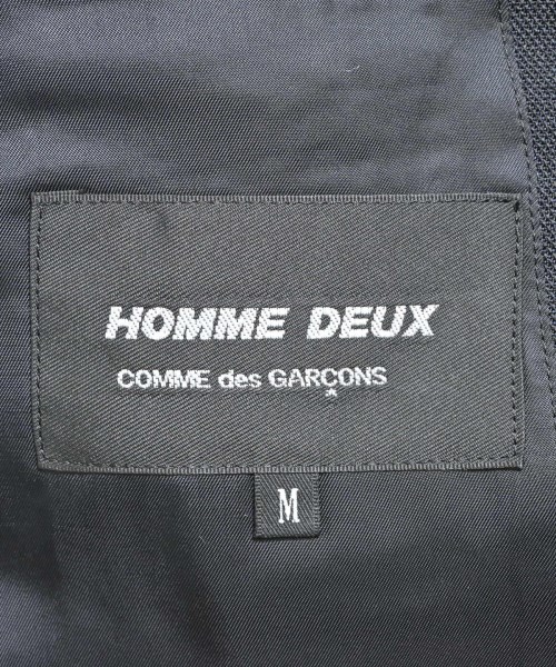 COMME des GARCONS HOMME DEUX（コムデギャルソンオムドゥ）カジュアルジャケット 黒 サイズ:M メンズ/2200645823011