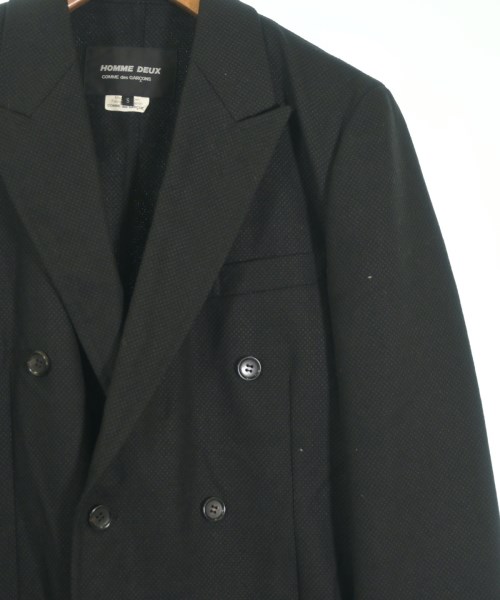 COMME des GARCONS HOMME DEUX（コムデギャルソンオムドゥ）テーラードジャケット 黒 サイズ:S メンズ/2200645524062