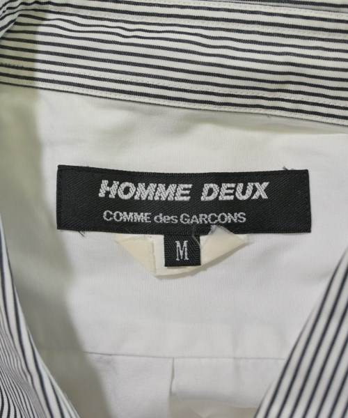 COMME des GARCONS HOMME DEUX（コムデギャルソンオムドゥ）カジュアルシャツ 白 サイズ:M メンズ/2200639029023