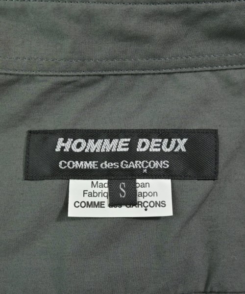 COMME des GARCONS HOMME DEUX（コムデギャルソンオムドゥ）カジュアルシャツ グレー サイズ:S メンズ/2200646972060